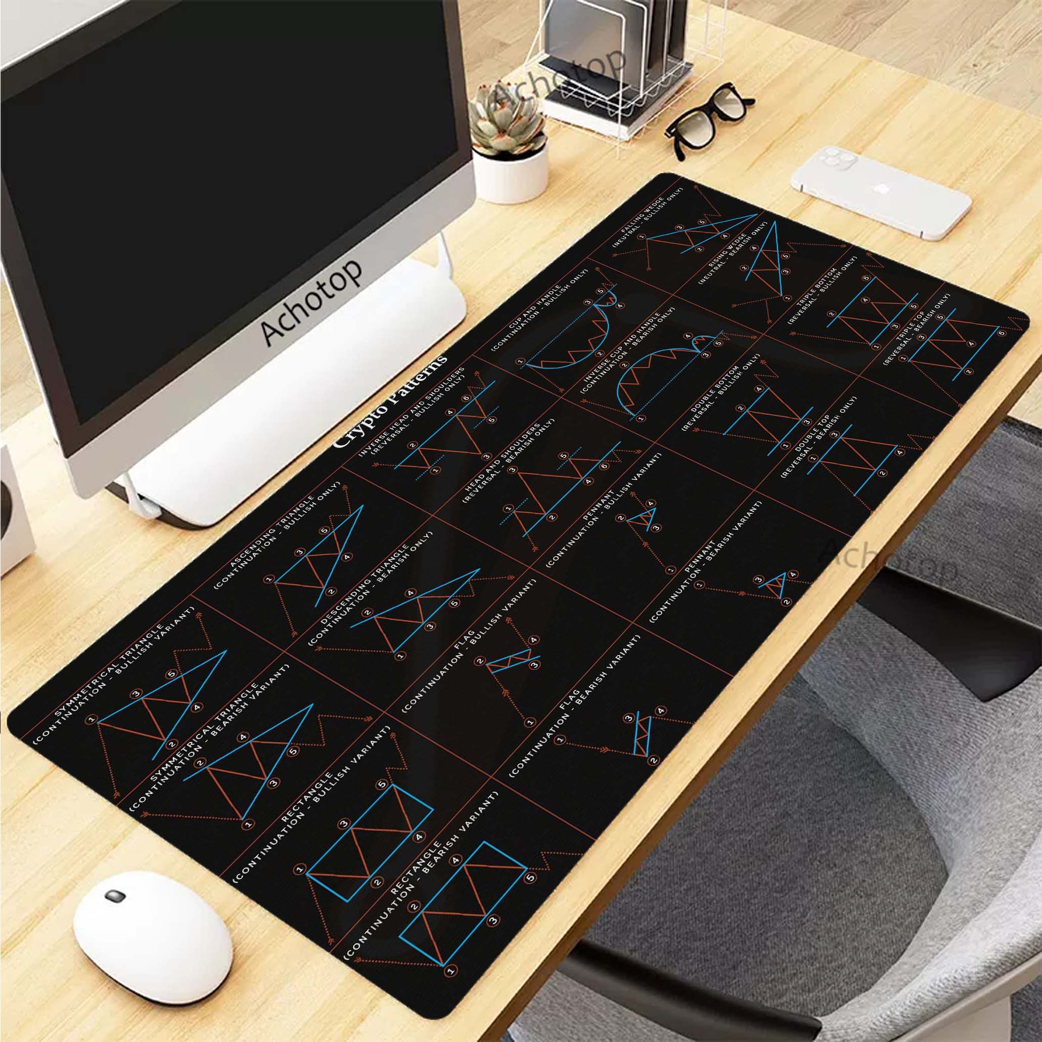 Home Office Marketing - Alfombrilla de ratón grande XXL para