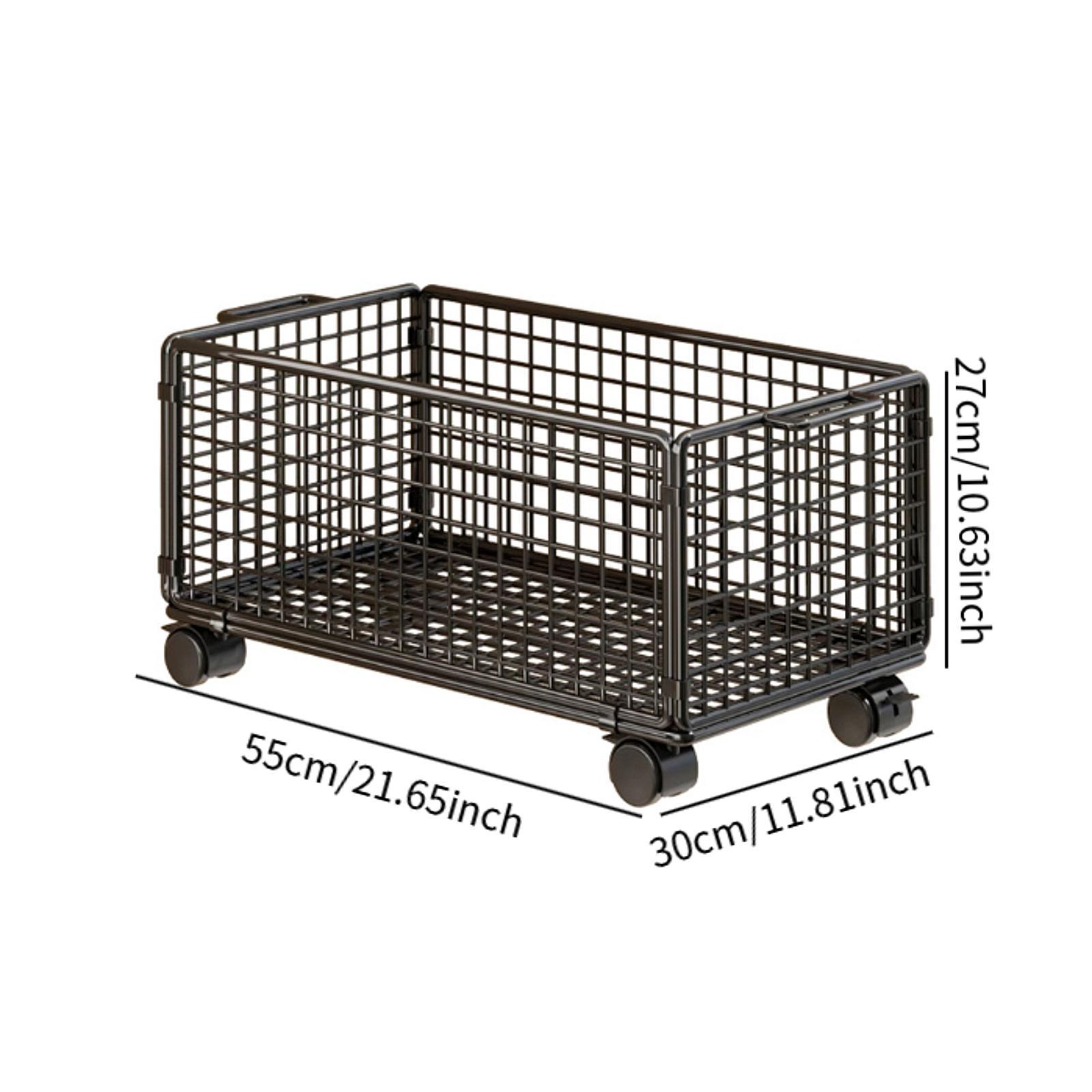 Rolling File Cart - Carrito de Almacenamiento Bajo Escritorio, Organizador