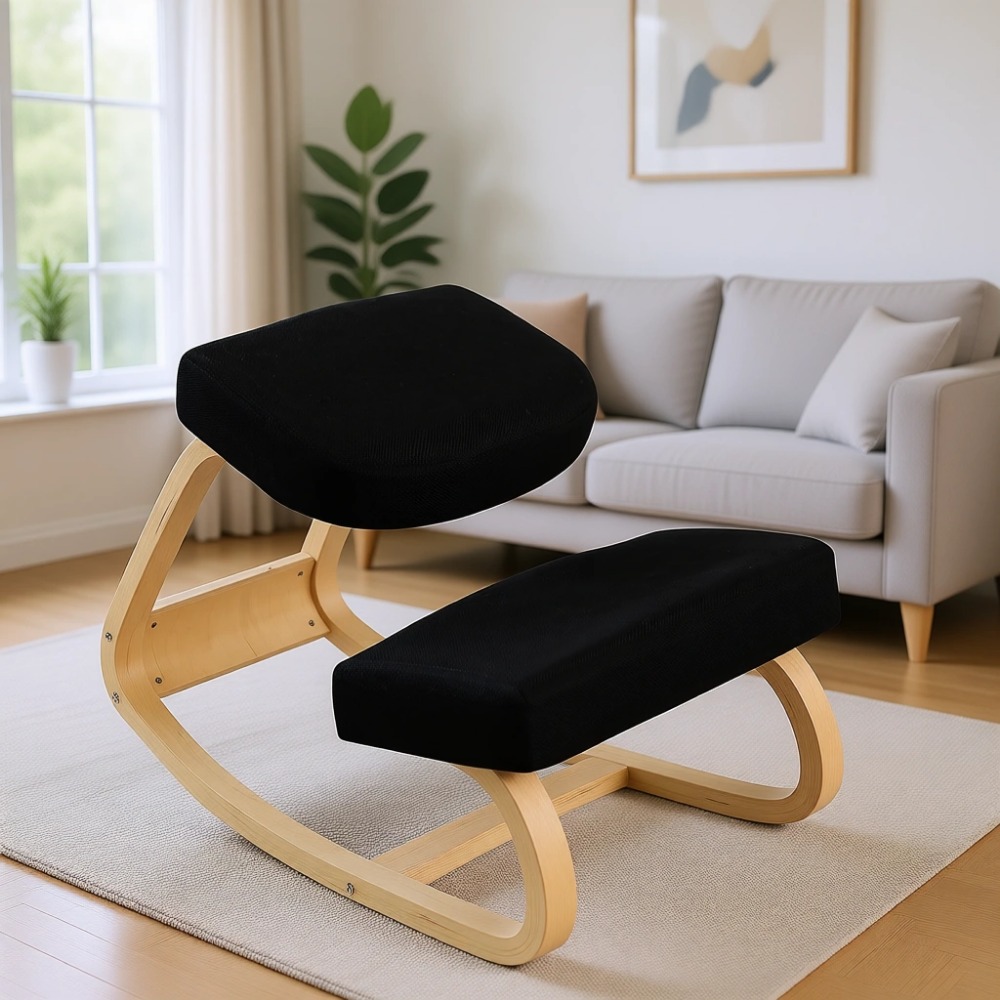 Ergonomic Office Chair - Silla Mecedora Ergonómica de Madera con