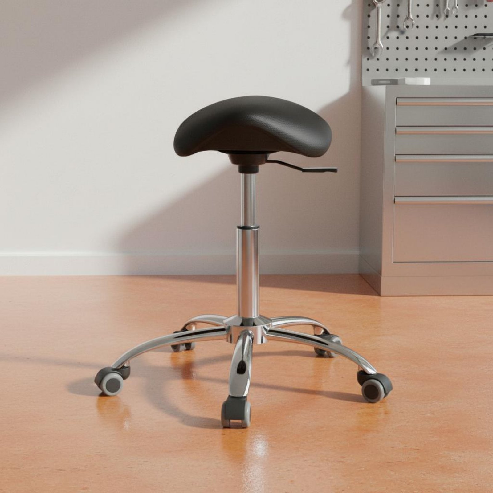 Ergonomic Office Chair - Taburete Giratorio Ergonómico de Alta Resistencia,