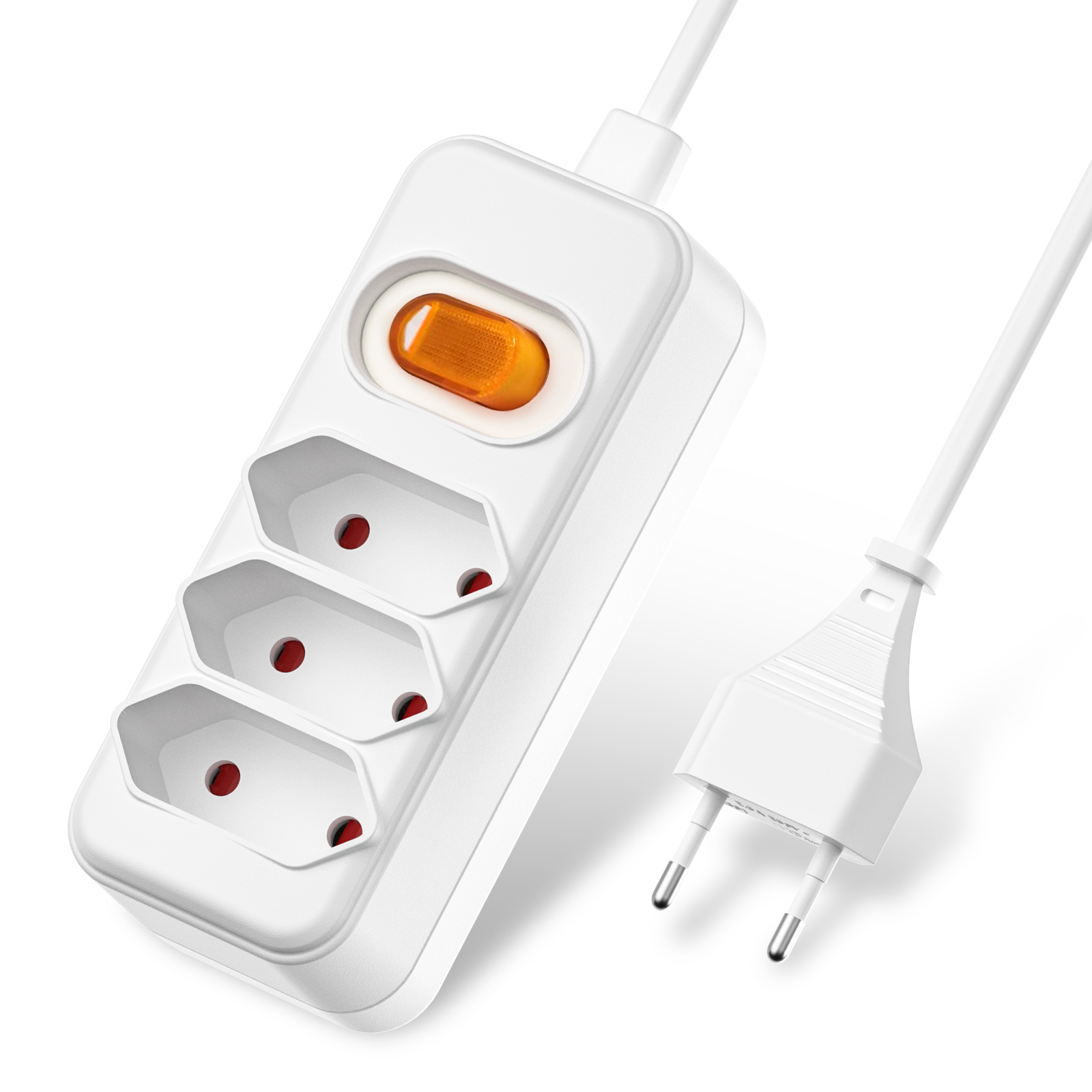 Power Strip Desk - Toma de corriente europea de 2