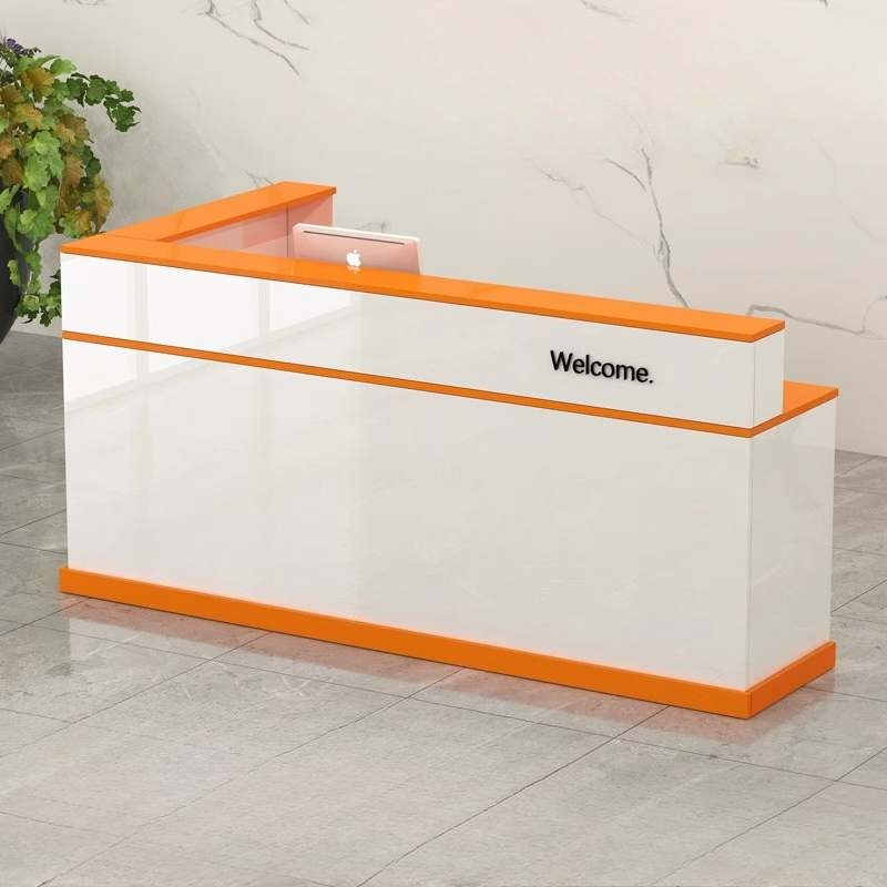 Home Office Tienda - Mostradores De recepción modernos De lujo,
