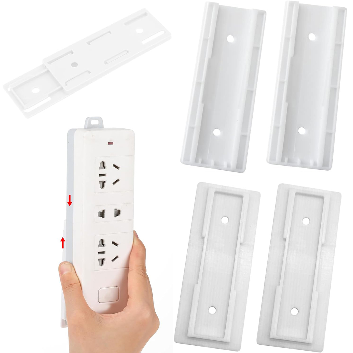 Power Strip Desk - Soporte para regleta de enchufes (2/4