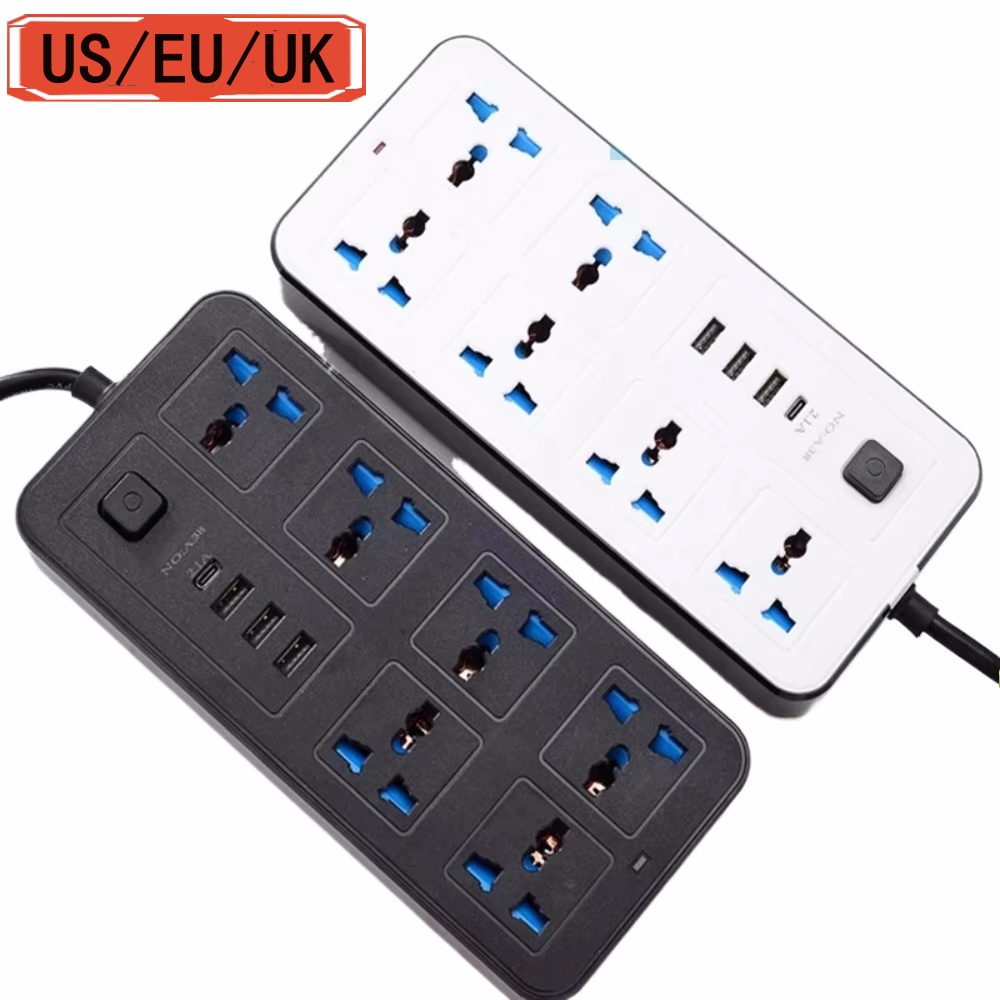 Power Strip Desk - Regleta de alimentación universal con puerto