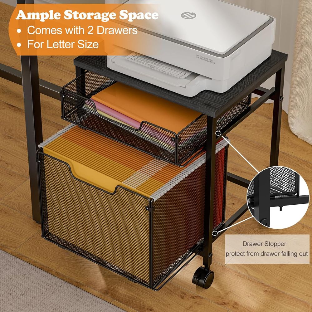 Carrito Rodante, Soporte para  - Rolling File Cart reseña y precio