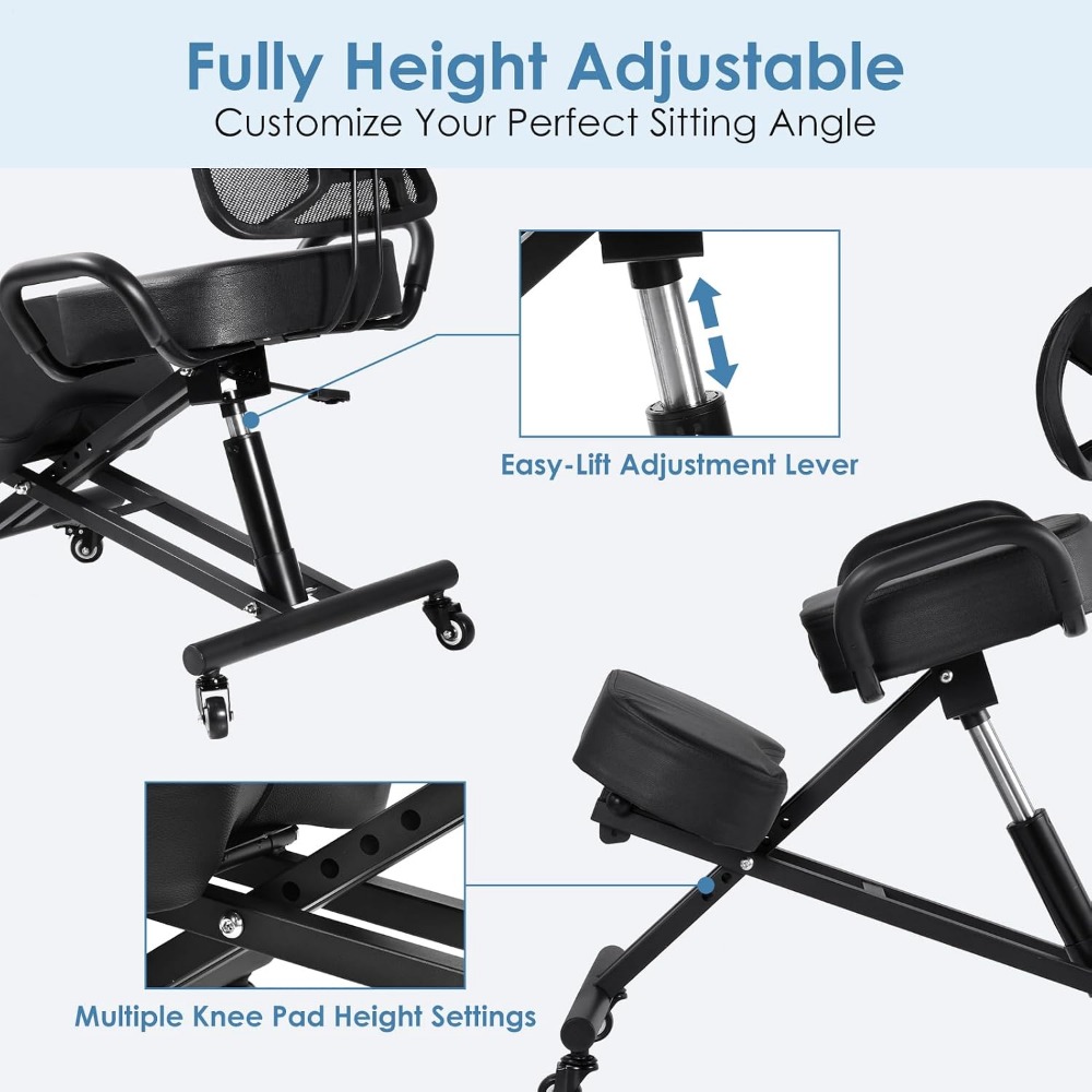 Silla Ergonómica Ajustable par - Ergonomic Office Chair reseña y precio