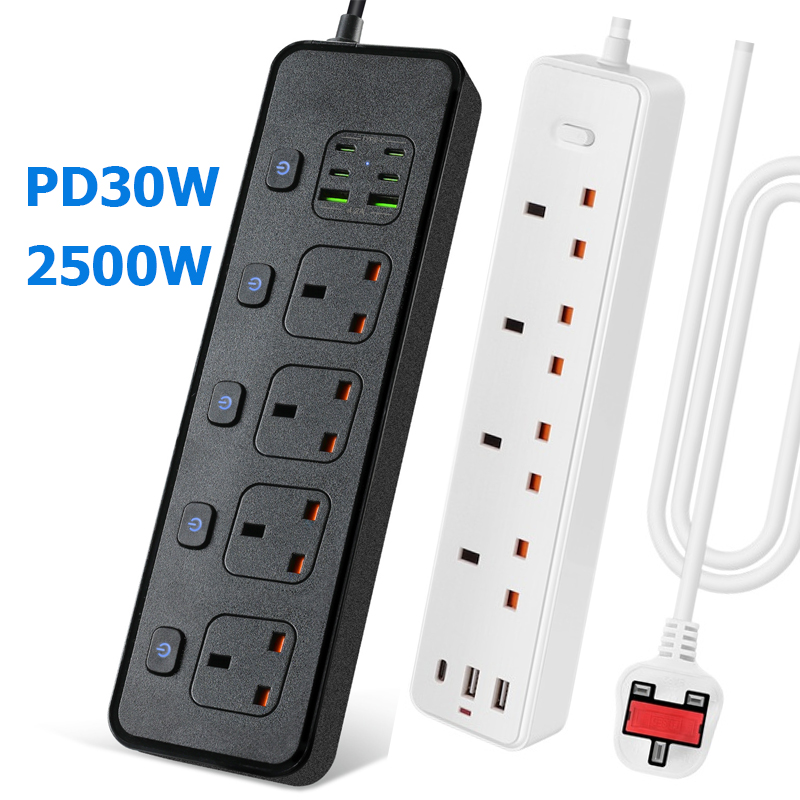 Regleta de alimentación eléctr - Power Strip Desk reseña y precio