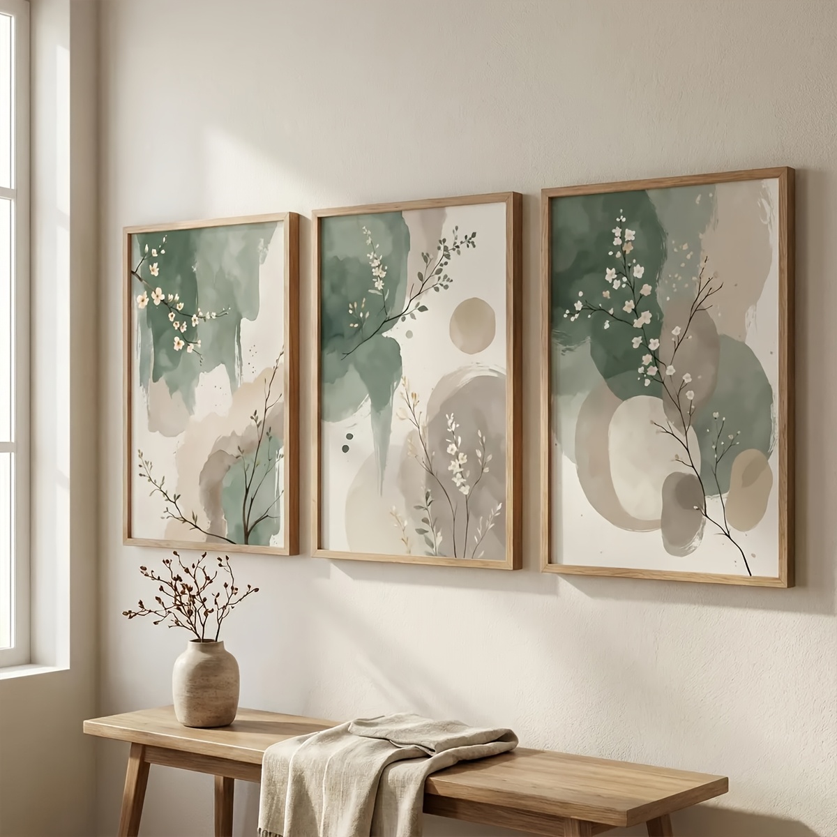 Juego de 3 Cuadros Decorativos - Home Office Student reseña y precio