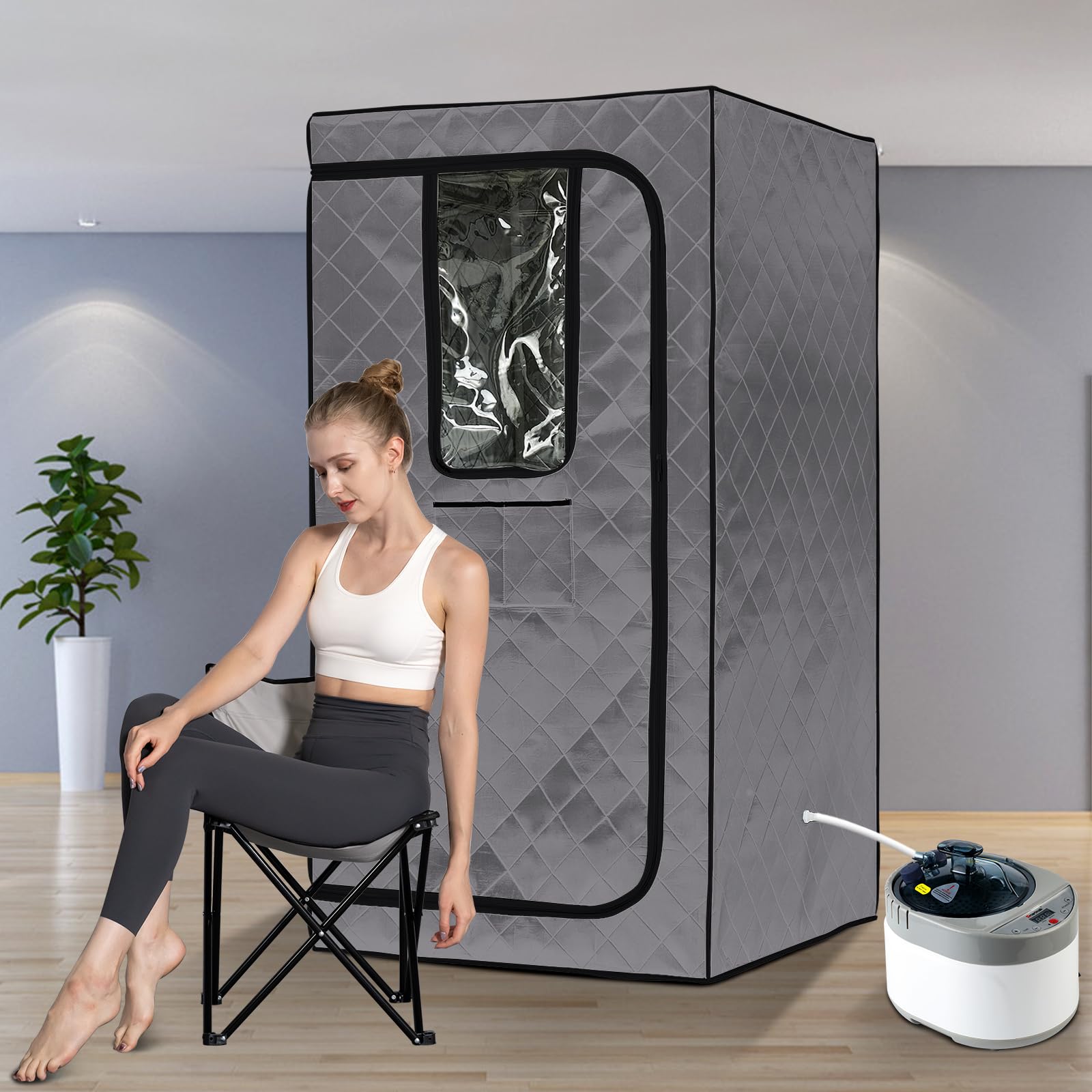 Sauna seca portátil del vapor  - Home Office Tienda reseña y precio