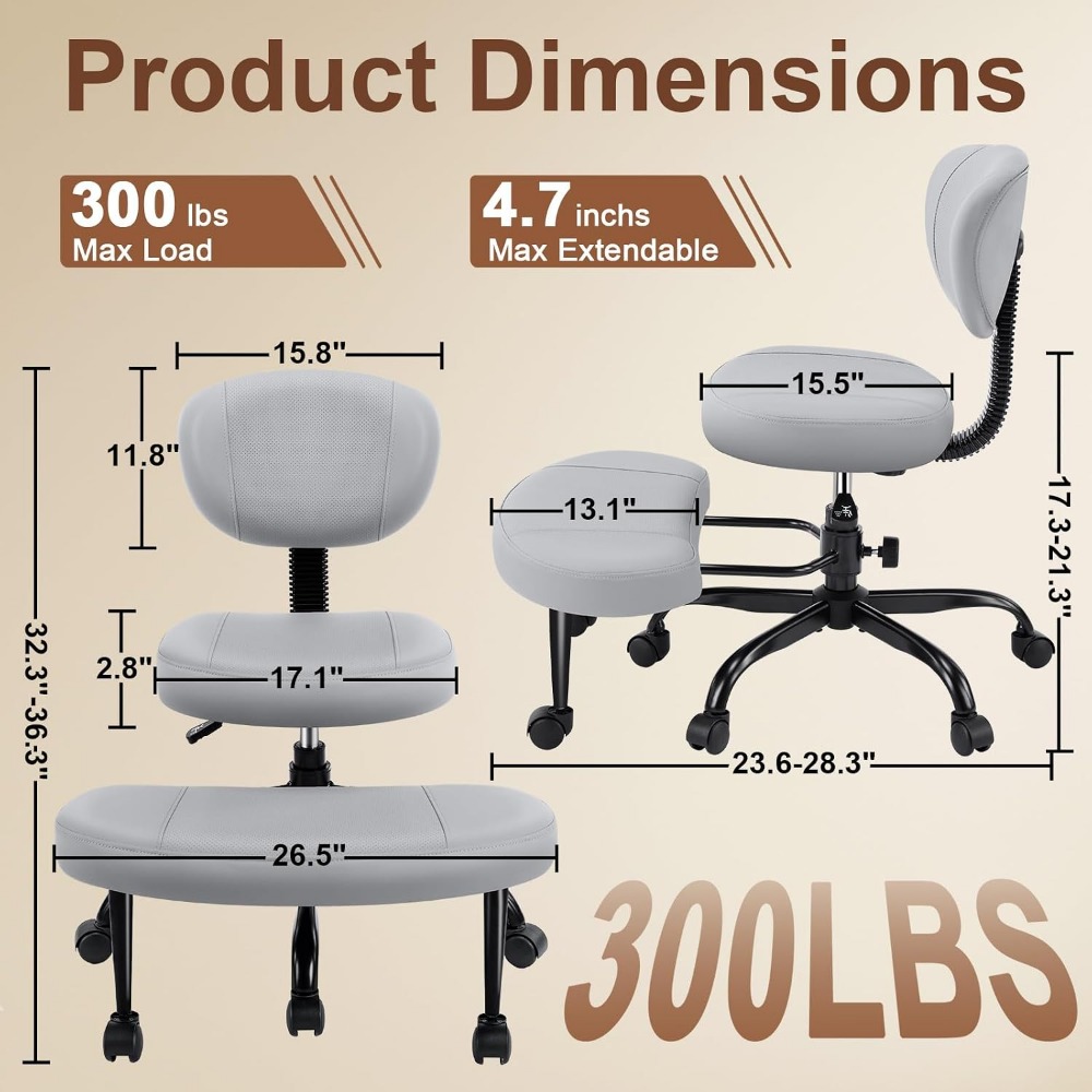 Silla Giratoria Ergonómica con - Ergonomic Office Chair reseña y precio