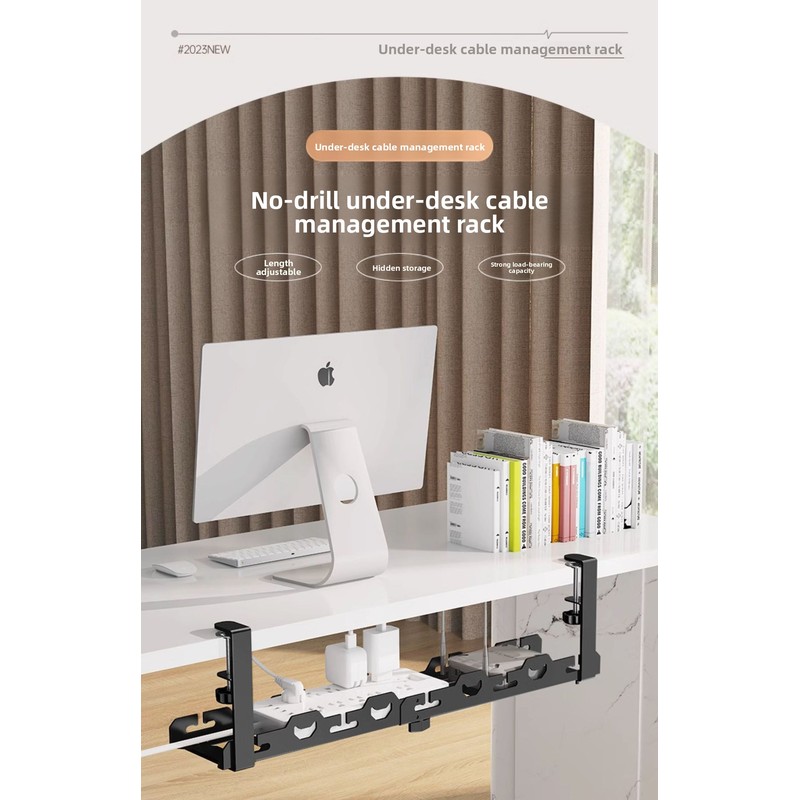 Organizador Adhesivo de Cables - Power Strip Desk reseña y precio