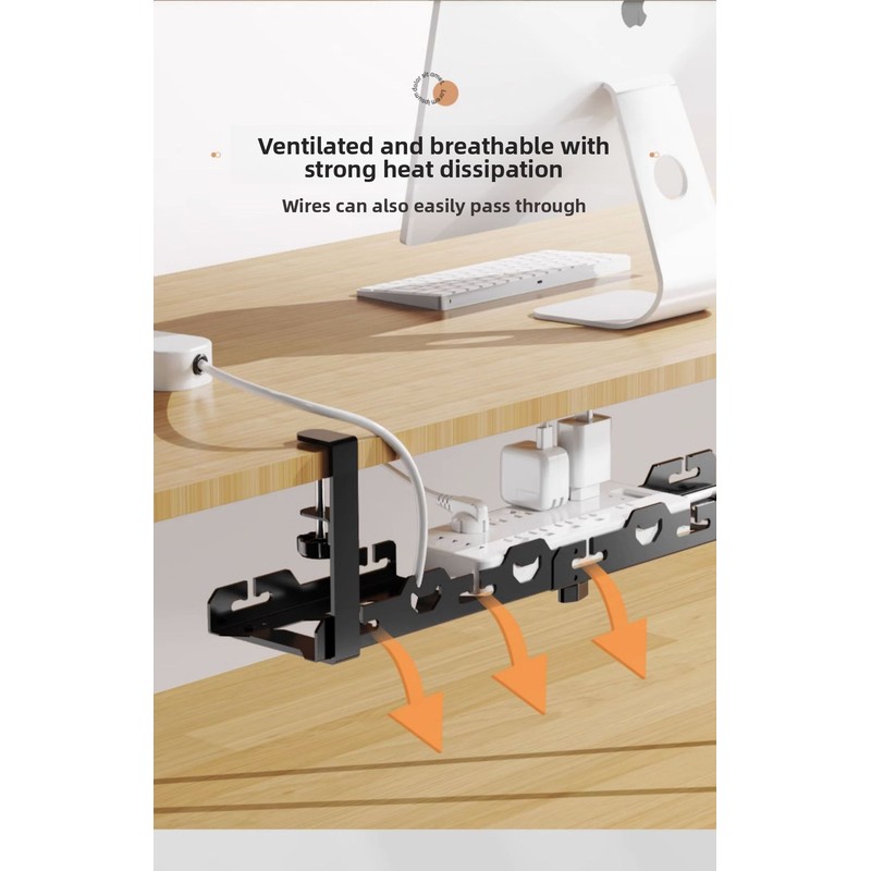 Organizador Adhesivo de Cables - Power Strip Desk reseña y precio