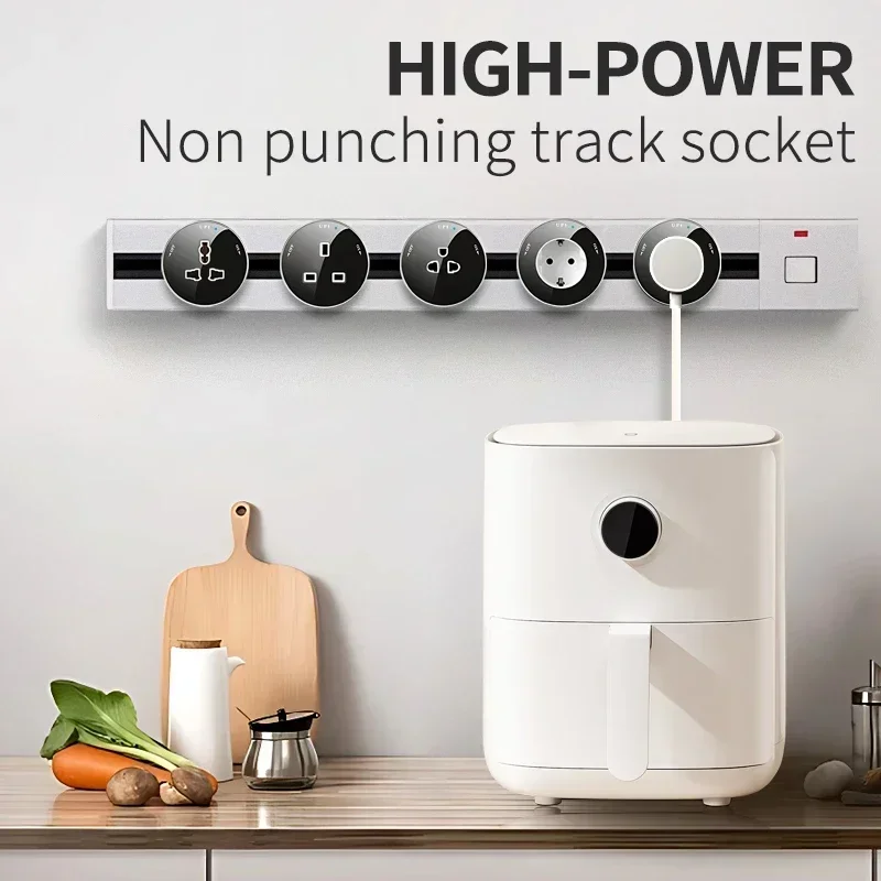 Power Track-adaptador de enchu - Power Strip Desk reseña y precio