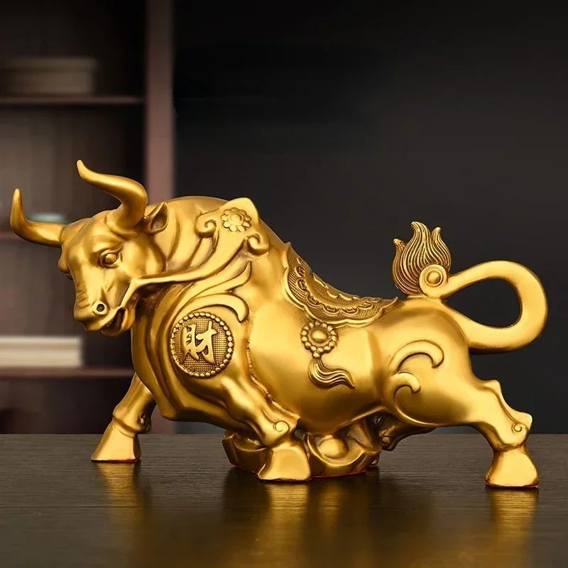 Adorno de vaca de cobre Feng S - Home Office Marketing reseña y precio