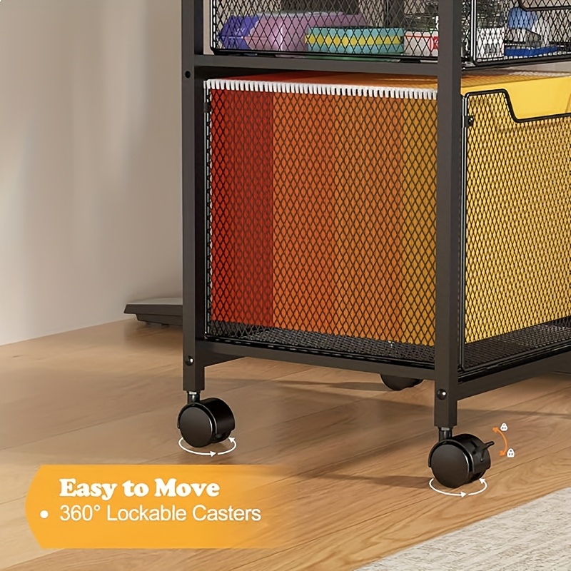 Carrito archivador con ruedas, - Rolling File Cart reseña y precio