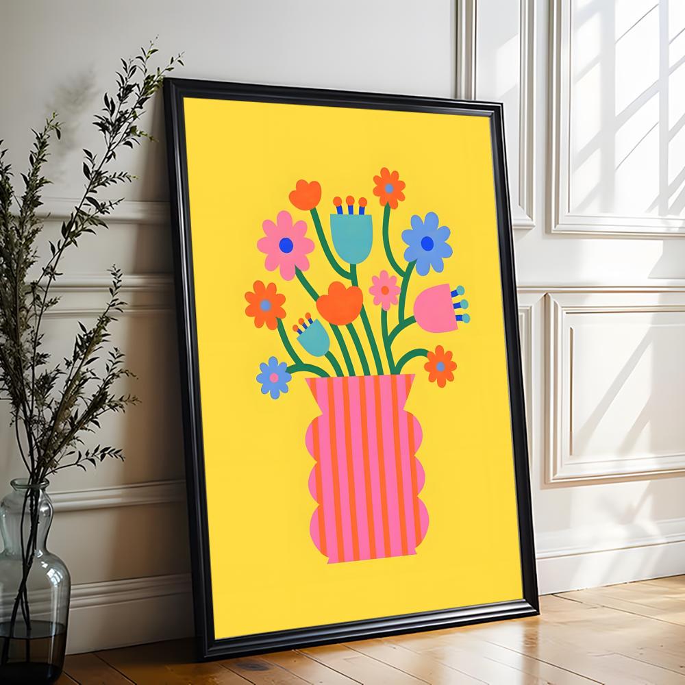 Pintura de jarrón de mercado d - Home Office Marketing reseña y precio