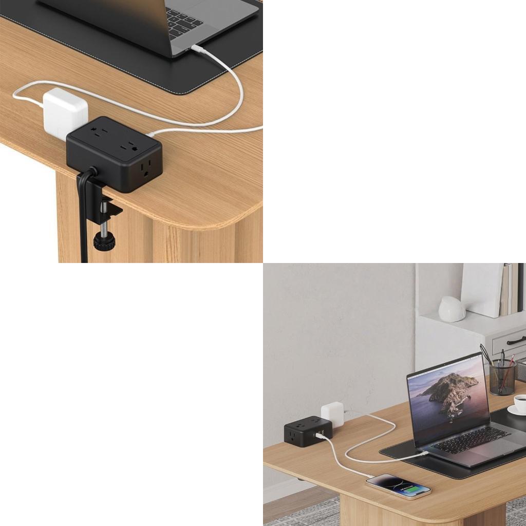 poder seguro del soporte abraz - Power Strip Desk reseña y precio