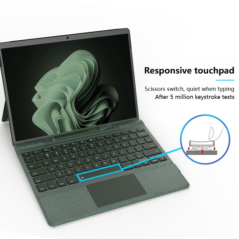 Nuevo Teclado Magnético Blueto - Home Office Microsoft reseña y precio