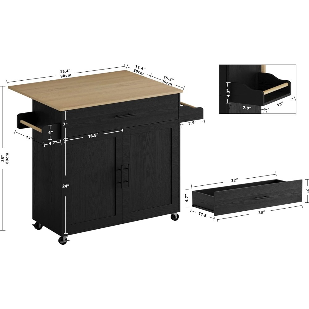 Carrito de Cocina con Ruedas y - Rolling File Cart reseña y precio