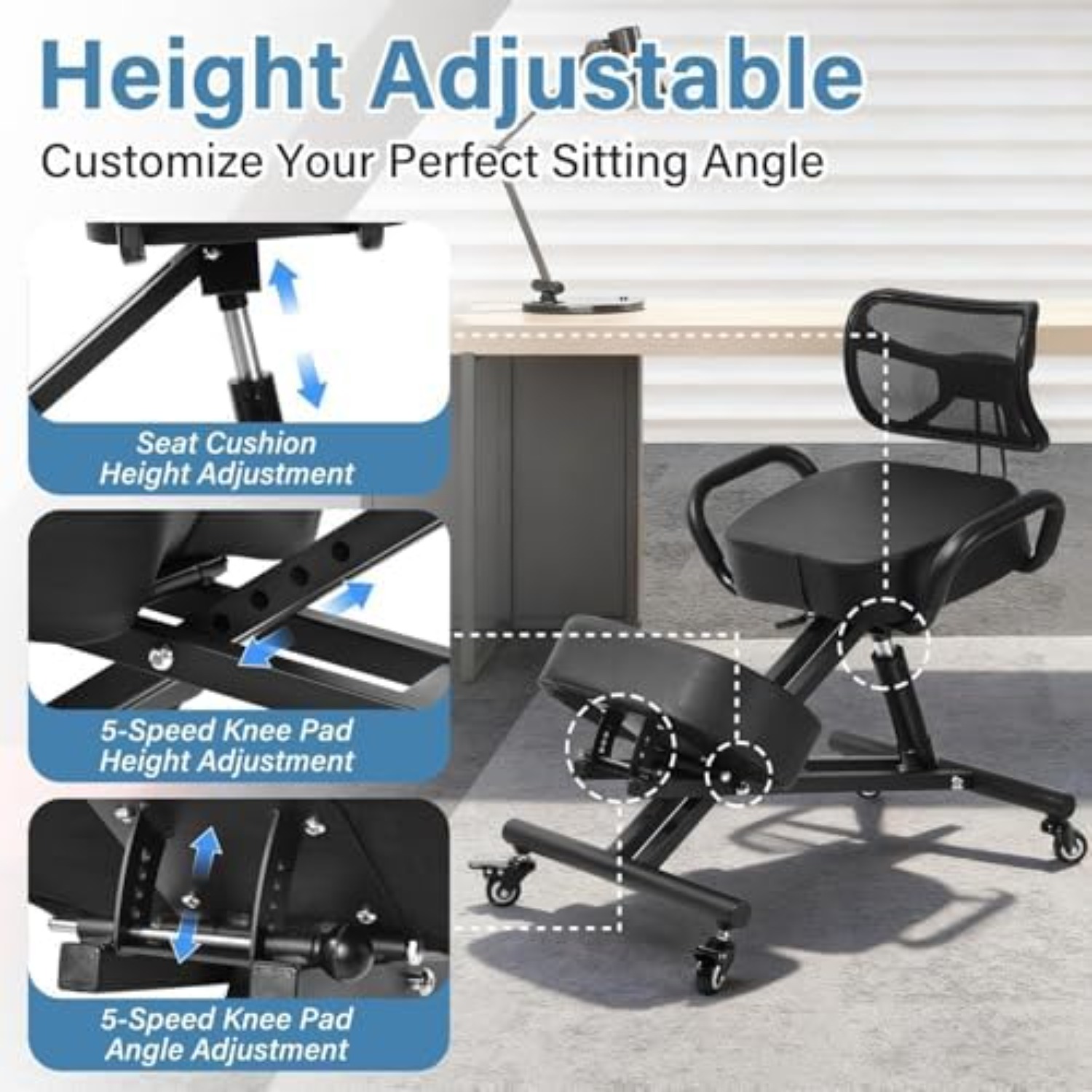 Silla Ergonómica para Arrodill - Ergonomic Office Chair reseña y precio