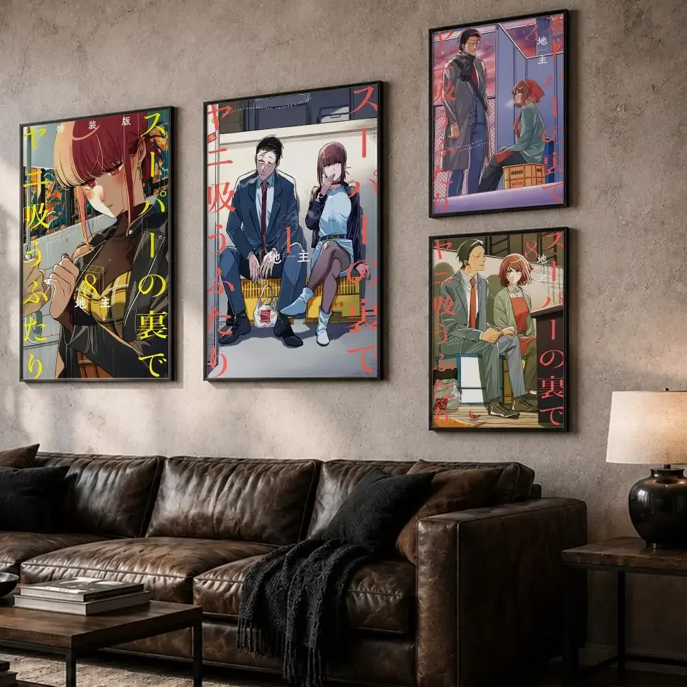 Pósteres de Lona con Pintura y - Home Office Romance Manga reseña y precio