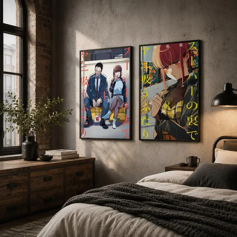 Pósteres de Lona con Pintura y - Home Office Romance Manga reseña y precio