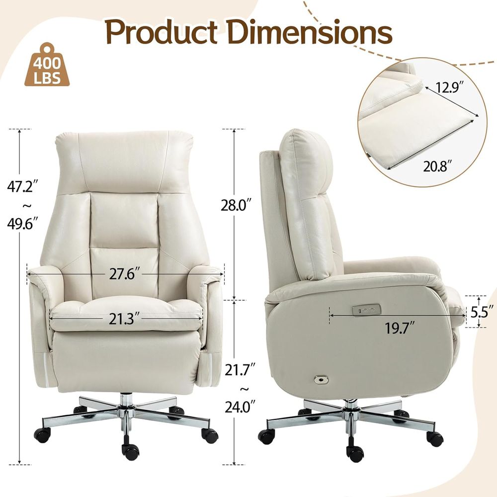 Silla de oficina ergonómica re - Ergonomic Office Chair reseña y precio