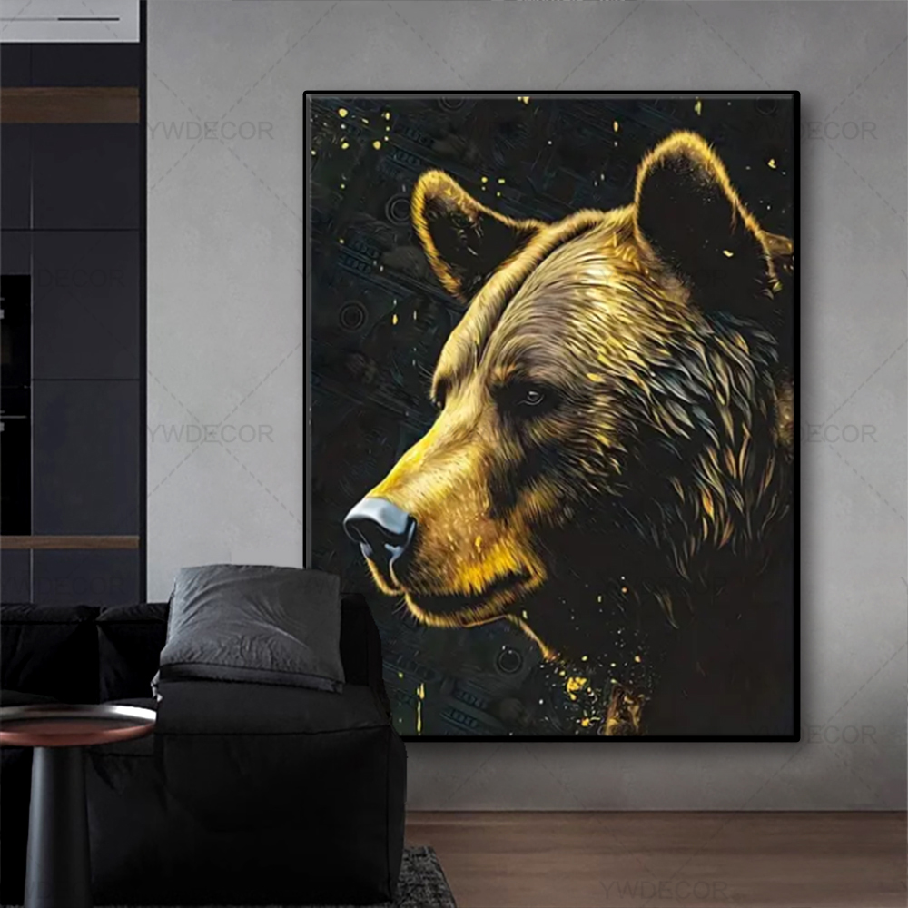 Pintura de animales de toro y  - Home Office Marketing reseña y precio