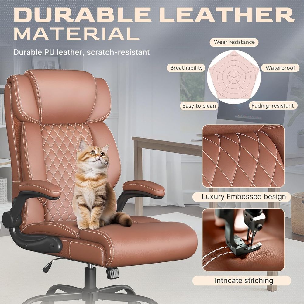 Silla de Oficina Ejecutiva con - Ergonomic Office Chair reseña y precio
