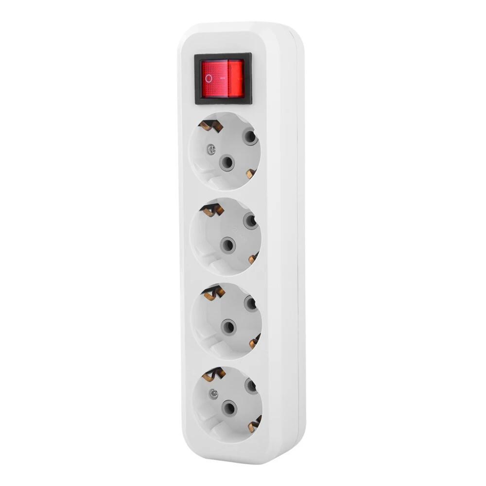 Regleta de enchufe europeo par - Power Strip Desk reseña y precio
