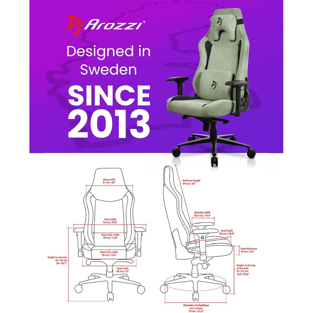 Silla de Juego Ergonómica Gran - Ergonomic Office Chair reseña y precio
