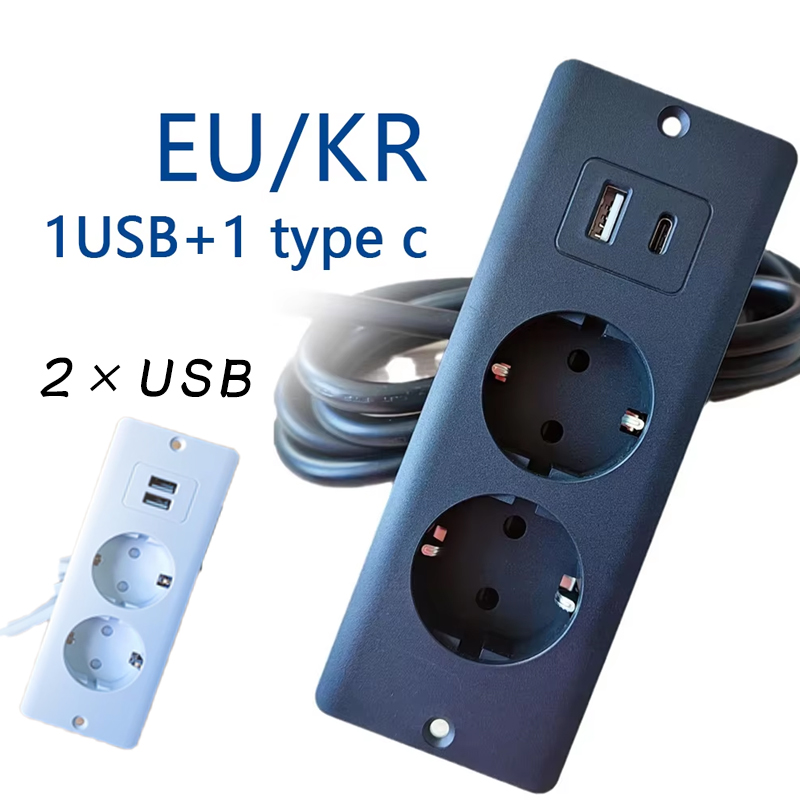 Enchufes empotrables para mesa - Power Strip Desk reseña y precio