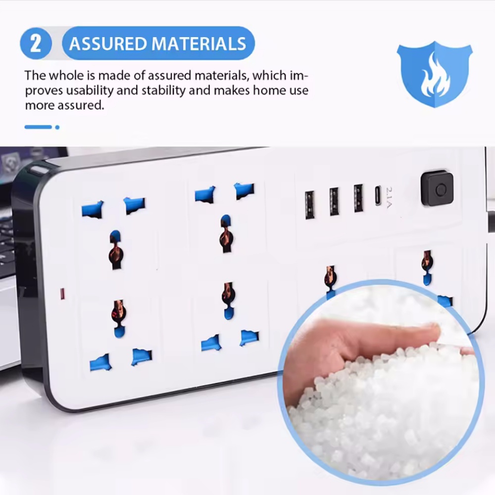 Regleta de alimentación univer - Power Strip Desk reseña y precio
